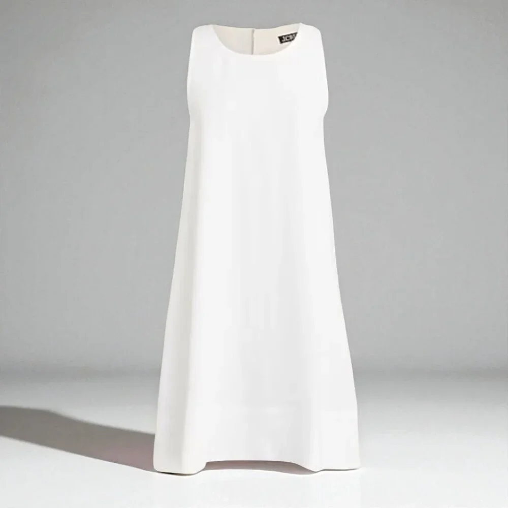 J. Crew Maxine button-back dress in linen Size Small - Picture 3 of 13
